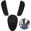 PeiDog Confezione da 3 coperture per cinture di sicurezza per seggiolino auto e cuscinetti per il cavallo, per passeggino, universali, per neonati e bambini, coperture per cinture di sicurezza per passeggini