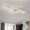 Diossad Plafoniera Led Soffitto Moderna,Dimmerabile Plafoniera Lampada Da Salotto Lampada Da Soffitto Led,Applica A Decorativa Soggiorno Camera Da Letto Cucina E Ufficio
