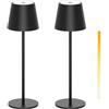 ANTELA Lampada da Tavolo LED Senza Fili Ricaricabile per Interni/Esterni