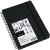 Lobome Sketchbook A4 | 21,6x30cm | 128 Pagine Con Carta Bianca Da 150g E Rilegatura A Spirale