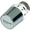 Honeywell Home Testina Termostatica Thera-5, Attacco M30 x 1.5, Bianco Cromato, S, Cromo/Bianco - senza Zero, Bianco/Cromato
