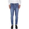 VEQUÈ Jeans Uomo Cotone Leggero Pantalone Comodo Casual 5 Tasche Elasticizzato VEQUE (IT, Numero, 50, Regular, Regular, Blu Chiaro)