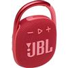 JBL CLIP 4 Altoparlante portatile speaker mono Rosso 5 W