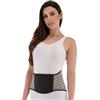 F.G.P. CORSETTO FEMMINILE GLAM NERO/NERO ALTEZZA 25 CM XL