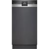 Siemens SR55ZS10ME, iQ500 Smart lavastoviglie parzialmente integrata, cassetto portaposate, acciaio inox, essiccazione zeolite, extra silenziosa, aquaStop, programma varioSpeed, illuminazione interna
