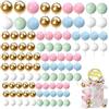 BSITSSS 100 Pezzi Topper Foam Ball Torta, Mini Topper Torta Palloncino Topper Inserto per Torta Cupcake, Decorazioni Torta Compleanno Cake Topper Palline per Matrimonio Compleanno Baby Shower