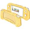 V-MOTA Protective Case for Nintendo Switch Lite, Full Protection Switch Lite Cover, TPU Shock-Absorption One-Piece Structure (Yellow)