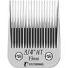 BESTBOMG Lama di ricambio per toelettatura cani compatibile con tagliaunghie Andis/Wahl/Oster (3/4 HT 19 mm)