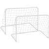 GARLANDO TRAIN & SCORE - Set di 2 porte da calcio con struttura pieghevole - Dimensioni da aperte 90x60x50 cm