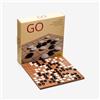 neo oyna sorgula keşfet Set da Gioco GO 22,5x22,5 cm, Tavola in Legno Ingegnerizzato di Bambù, Diametro 14 mm, Pezzi in Forma di Lente Doppio Convessa