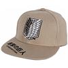 WANHONGYUE Cartoon Anime Ricamato Cappellino da Baseball Uomo Donna Adjustable Berretto da Baseball cap Estivo Snapback Trucker Mesh cap Attack on Titan