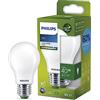 Philips Lighting Philips LED Lampadina Goccia Vetro Smerigliato Classe A, 40W, E27, Luce Bianca Fredda, Non Dimmerabile