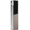 Emco Asis Plus 975611001 - Portarotolo a Incasso per Carta igienica, con Cornice in Alluminio, per armadietto da Incasso