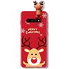 ZhuoFan Cover per Samsung Galaxy S10 Plus, Custodia Silicone con Disegni Ultra Slim TPU Morbido Antiurto Christmas Cartoon Pattern con Bambola Bumper Case Protettiva per Samsung Galaxy S10 Plus, 03