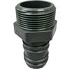 Portagomma in PVC1" 1/2" maschio Diam. 38mm