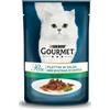 GOURMET Perle Gatto Filettini in Salsa con Coniglio - 85 gr