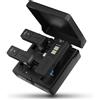 Comica Microfono Lavalier Wireless VDLive10 USB Senza Fili 2.4GHz con Custodia d