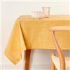 BL BELUM BELUM | Tovaglia Antimacchia Dimensioni 100 x 140 cm - Tovaglia tattile extra morbida Colore senape - Tovaglia 100% Made in Spain Tessuto 100% cotone biologico - Tovaglia modello semplice