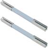 YINETTECH 2 maniglie per porta cilindrica, 6,9 mm x 110 mm, perno di fissaggio quadrato per maniglie delle porte
