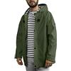 Breizh Ocean - Cerato impermeabile ARMOR, interno marinaro a righe - Misto, uomo o donna - da XS a 4XL