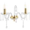 Ondaluce MARIA TERESA APPLIQUE MT/2 PASTORALE 2 LUCI ATTACCO E14 L.32CM
