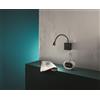 Ondaluce APPLIQUE FALL A LED NERO LUCE DIREZIONALE 3000K 270LM 3W
