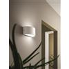 Ondaluce APPLIQUE LINUS BIANCA 1 LUCE ATTACCO E27 L.25CM BIEMISSIONE IP44