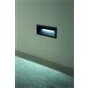 Ondaluce SEGNAPASSO SHADE NERO LED 4000K 620LM 13W IP65 L.25X10CM