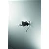 Ondaluce APPLIQUE DA COMODINO FLAT A LED DESTRO NERO 3000K 790LM 9W