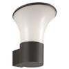 Ondaluce APPLIQUE DA ESTERNO ARES NERO 1 LUCE ATTACCO E27 IP54 H.21CM
