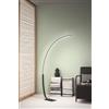 Ondaluce PIANTANA A LED 3000k 1500lm 30w KEEP NERO DIMMERABILE H.200CM