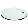 Ondaluce BASE PIANTANA VELVET MARMO BIANCO D.43CM PER LAMPADA DA TERRA