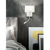 Ondaluce APPLIQUE SHADOW LED 3W 1 LUCE E27 BIANCO CON PARALUME