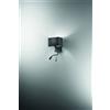 Ondaluce APPLIQUE SHADOW LED 3W 1 LUCE E27 NERO CON PARALUME