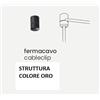 Ondaluce 0253-ORO FERMACAVO ORO PER SOSPENSIONE