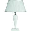 Ondaluce LUMETTO RAVEL BIANCO E CROMO ATTACCO E14 1 LUCE H. 29+17CM