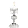 Ondaluce DALLAS LUMETTO CROMO E CRISTALLO 1 LUCE ATTACCO E14 H.34CM