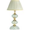 Ondaluce DALLAS LUME PICCOLO ORO E CRISTALLO CON PARALUME D.25CM 1 LUCE ATTACCO E14