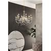 Ondaluce LAMPADARIO DIDO 12 LUCI CRISTALLO E ORO ATTACCO E14 D.83CM