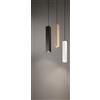 Ondaluce SOSPENSIONE ALOA GRANDE 1 LUCE ATTACCO GU10 NERO H.40CM