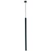Ondaluce SOSPENSIONE EXAGON H.80CM D.3,5CM NERO LED 3000K 365LM 5W