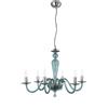 Ondaluce LAMPADARIO PAGANINI 6 LUCI OTTANIO CROMO ATTACCO E14 D.70CM