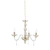 Ondaluce LAMPADARIO IN VETRO 3 LUCI BRIGIDA LP.BRIGIDA-3 ORO