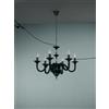 Ondaluce LAMPADARIO GALA 6 LUCI ATTACCO E14 OTTANIO E CROMO D.72CM