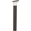 Ondaluce PALETTO ARES H.80CM NERO 1 LUCE ATTCCO E27 D.17,5CM