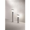 Ondaluce PALETTO ARES H.80CM SILVER 1 LUCE ATTCCO E27 D.17,5CM