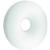 Ondaluce PLAFONIERA DODI D.42CM 3 LUCI ATTACCO E27 COLORE BIANCO CON DECORAZIONE BIANCO-TORTORA-NERO