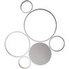 Ondaluce PLAFONIERA POIS SILVER 3000k 4965lm 68w DIMMERABILE L.84CM
