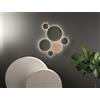 Ondaluce PLAFONIERA POIS ORO 3000k 4965lm 68w DIMMERABILE L.84CM