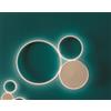 Ondaluce PLAFONIERA POIS ORO 3000k 3390lm 42w DIMMERABILE L.64CM